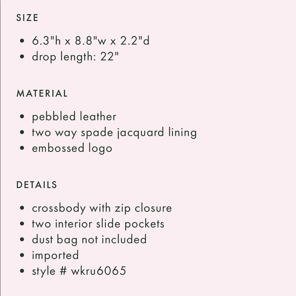 ♠️Kate spade♠️ sienne logo camera bag - Picture 5 of 10